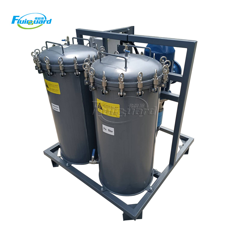 Diesel Oil Coalescer Filter Machine 100L/Min