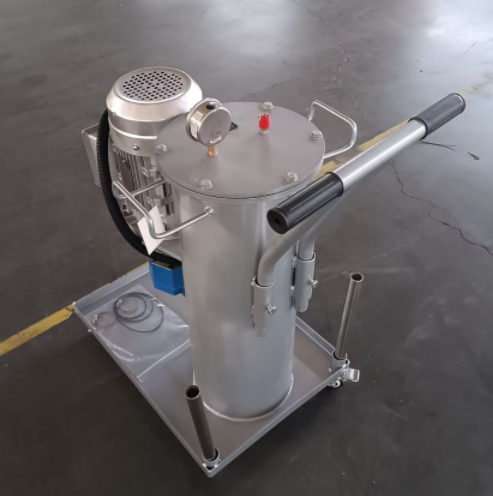 Portable Mobile Oil Purifier Cart, Alternative to LYC Fine Oil Filter Machine