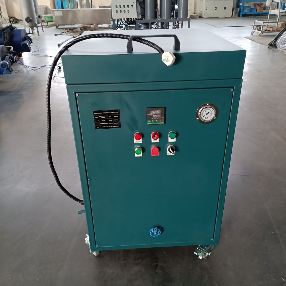 De-Color Oil Purifier for Regeneration and De-colorization treatment of Oil 