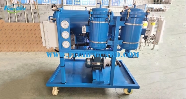 Professional Coalescence Water Eliminator Oil Filtration Equipment Dehydration Diesel Oil Filtration Machine