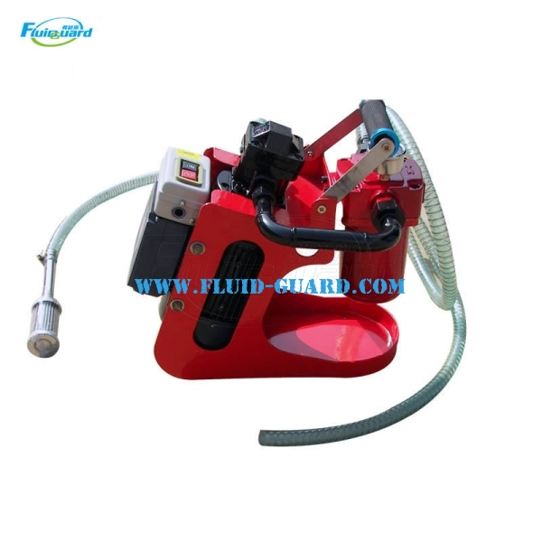 Handheld oil purifier micro oil filter machine for removing impurities from hydraulic oil