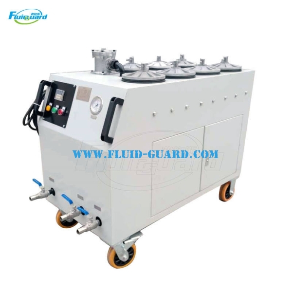 Double Stage Ultra-precision Lube Oil Purifier Machine for Hydraulic Oil Purification