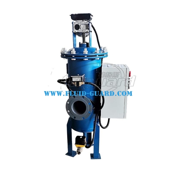 Industrial Automatic Self-cleaning Filter 50-800um Filtration  Water Treatment Device for Rainwater Collection