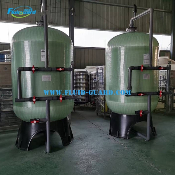 Automatic Backwash  Industrial Quartz Sand Media Filter for Water Filtration Water Filter System Machine